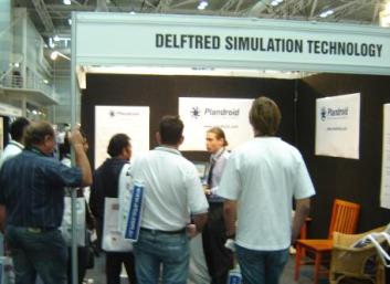 Mike with customers at ARBS 2010