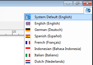 Multiple language support