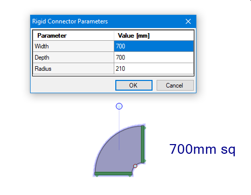 Editing Rigid Connector Parameters